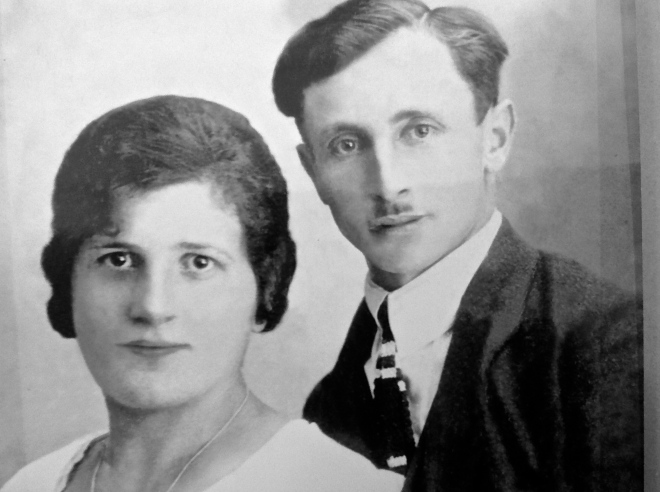 Günters parents who died in Sobibor summer 1942