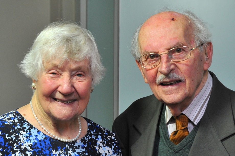 Shirley Williams and Joe Stirling 8th April 2015